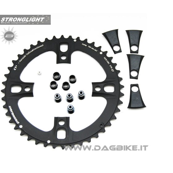 Stronglight CT² XTR 2007 M970 104 Corona 44 con Viti